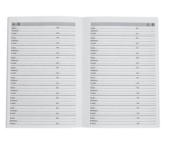 Miolo de agenda permanente - Imagem 4