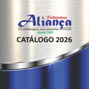 Mostruário de folhinhas 2026 Aliança