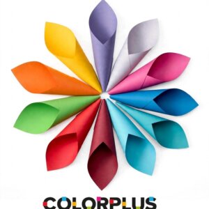 Papel Color Plus 120 gramas cores vivas