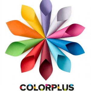 Papel Color Plus 180 gramas cores vivas
