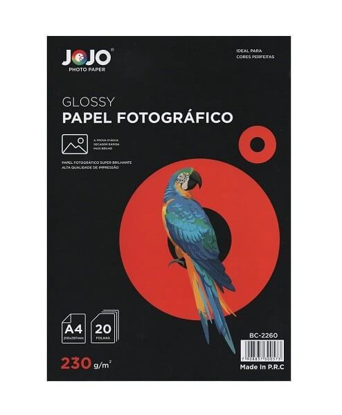 Papel Glossy A-4 230 gramas