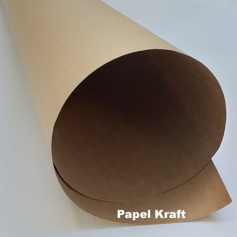 Papel Kraft Natural 180 Gramas Brindes Diplomata 0467