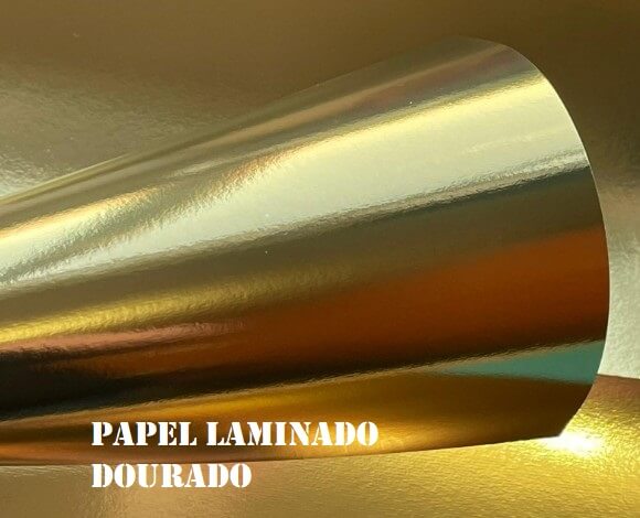 Papel Laminado Xadrez Dourado – Coimpack Embalagens, Lda