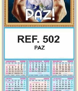 Calendário 2026 de parede Série 500 Aliança