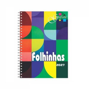 Mostruário de folhinha 2027 Grafiara