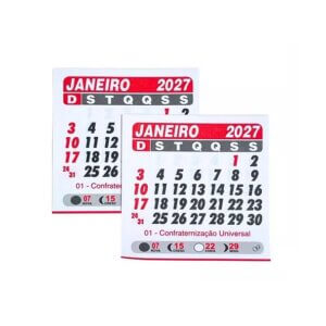 Blocão 2027 para Imã de geladeira