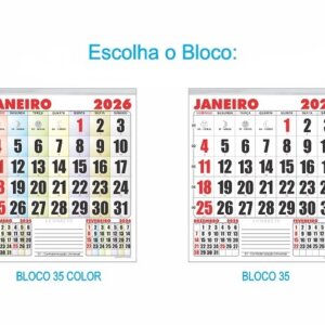 Bloco 2026 para comercial pequena