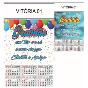Calendário 2027 da Linha S  Fénix Vitória