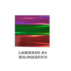 Papel Lamicote Holográfico A-4 230 gramas