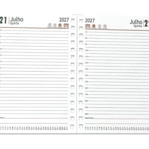 Miolo de agenda com furo 2027