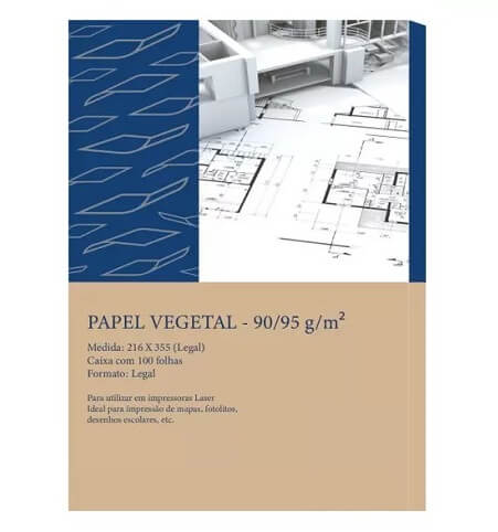 Sobre Papel Vegetal A4 90/95gr. Artel