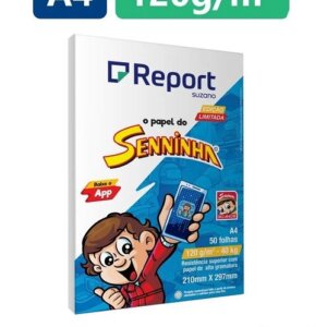 Papel sulfite A-4 Senninha Alta gramatura