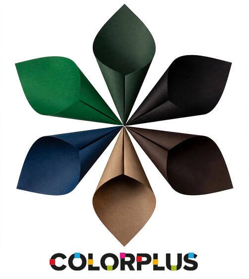 Papel Color Plus 120 gramas cores escuras