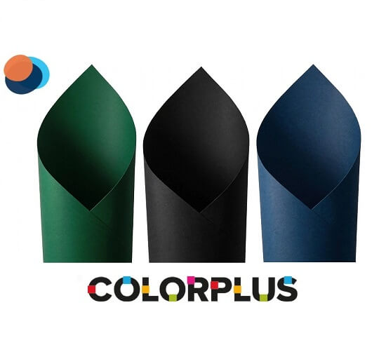 Papel Color Plus 80 gramas cores escuras