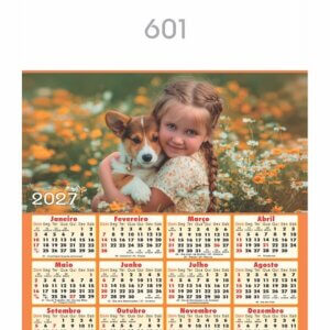 Alternative view of Folhinha Linha 600 Grafiara 2027